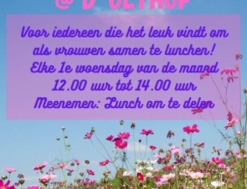 4 juni Vrouwenlunch